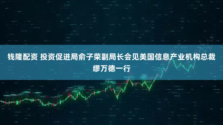 钱隆配资 投资促进局俞子荣副局长会见美国信息产业机构总裁缪万德一行