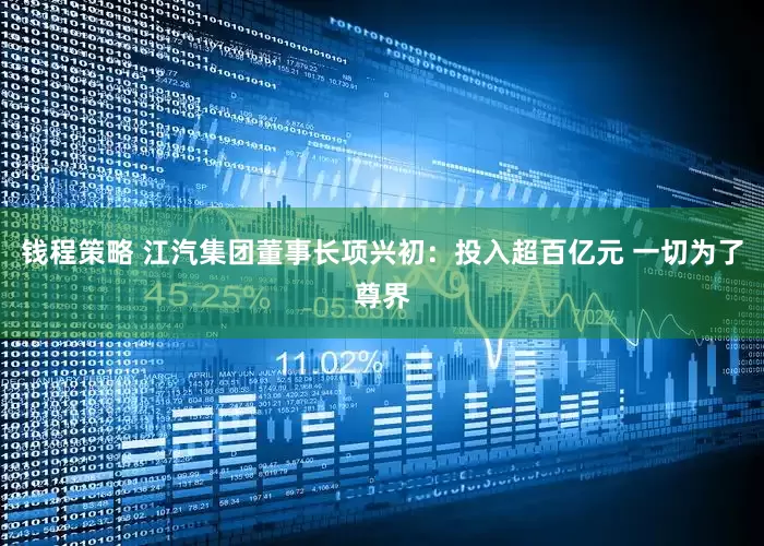 钱程策略 江汽集团董事长项兴初：投入超百亿元 一切为了尊界